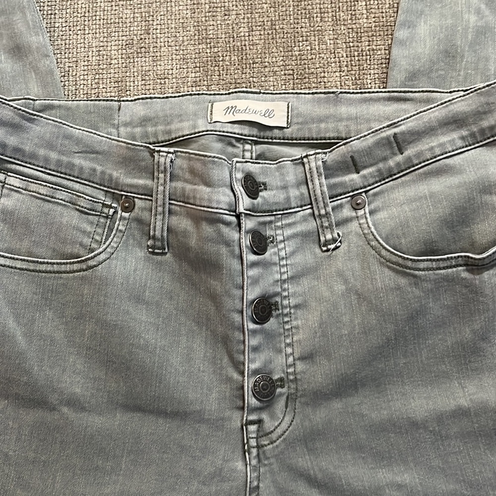 Madewell 9” High Rise Skinny Jeans - Picture 2 of 7